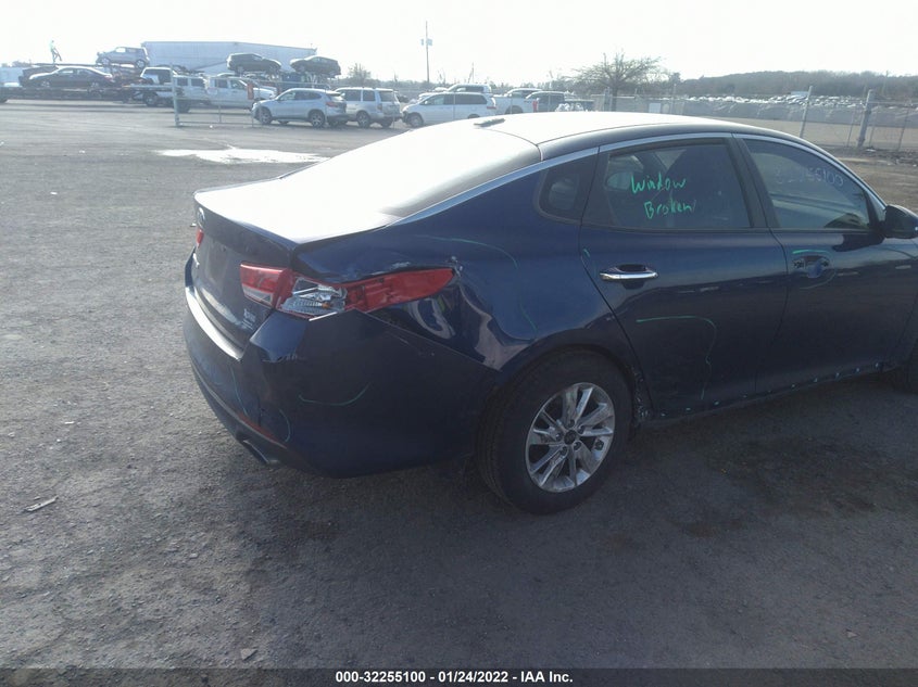 2016 KIA OPTIMA VIN: 5XXGT4L3XGG081911