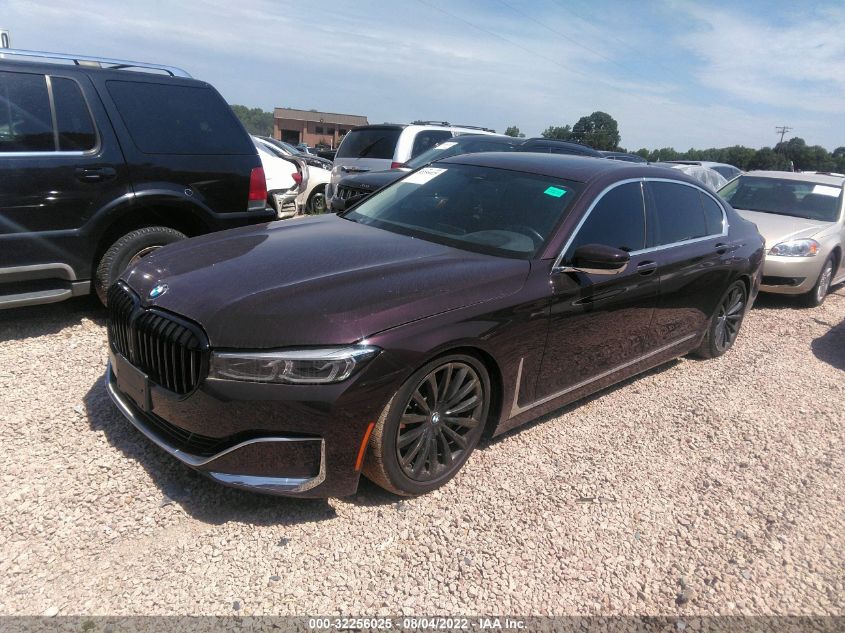 2020 BMW 7 SERIES 740I WBA7T2C01LCD53279