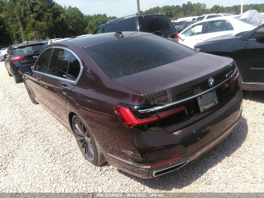 2020 BMW 7 SERIES 740I WBA7T2C01LCD53279