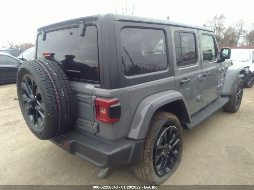 2021 JEEP WRANGLER 4XE UNLIMITED SAHARA 1C4JJXP68MW845427