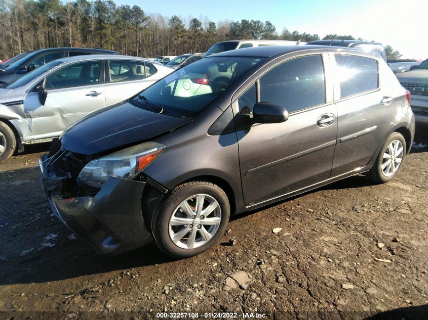 2015 TOYOTA YARIS LE VNKKTUD31FA025575