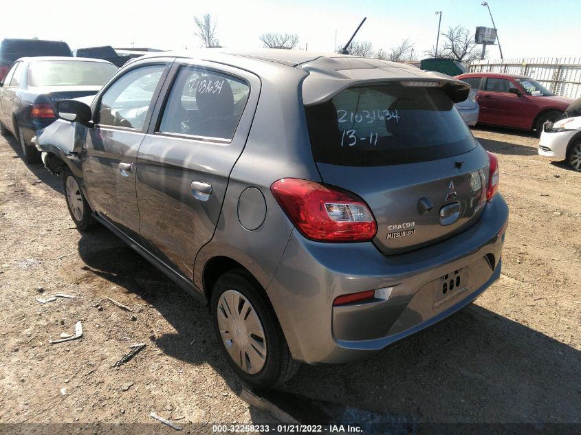 2018 MITSUBISHI MIRAGE ES ML32A3HJ0JH014751