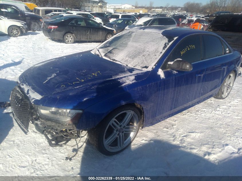 2013 AUDI S4 PRESTIGE WAUMGBFLXDA202366