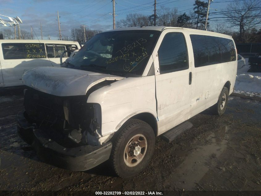 2013 CHEVROLET EXPRESS PASSENGER LS 1GAWGPFG5D1139052