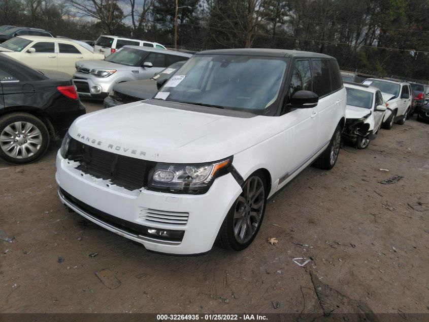 2017 LAND ROVER RANGE ROVER SALGS5FE3HA356448