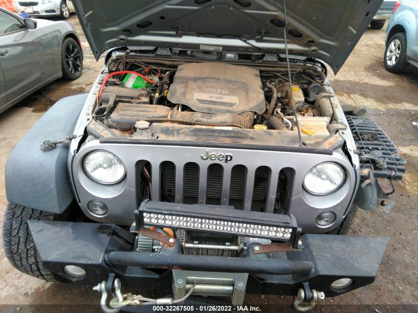 2014 JEEP WRANGLER UNLIMITED SPORT 1C4BJWDG9EL127755