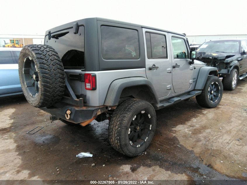 2014 JEEP WRANGLER UNLIMITED SPORT 1C4BJWDG9EL127755