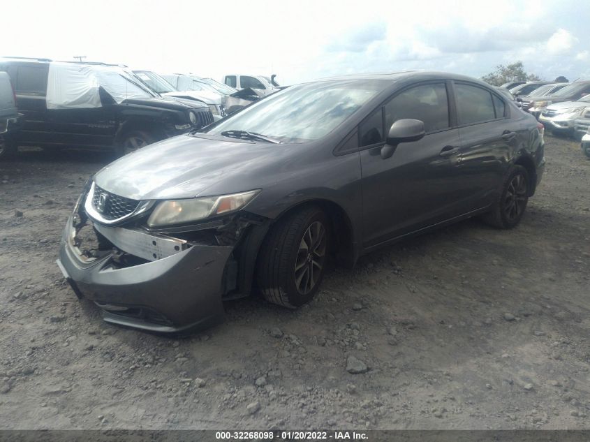 2013 HONDA CIVIC SDN EX 2HGFB2F83DH543830