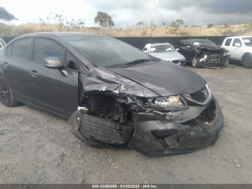 2013 HONDA CIVIC SDN EX 2HGFB2F83DH543830