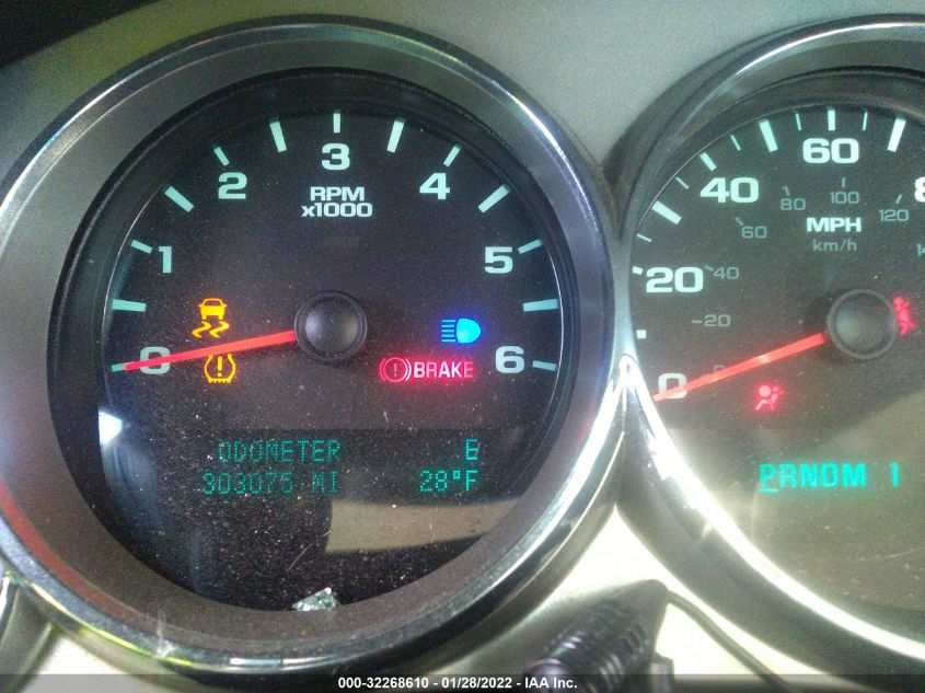 2013 CHEVROLET SILVERADO 2500HD LT 1GC2KXCG3DZ263217