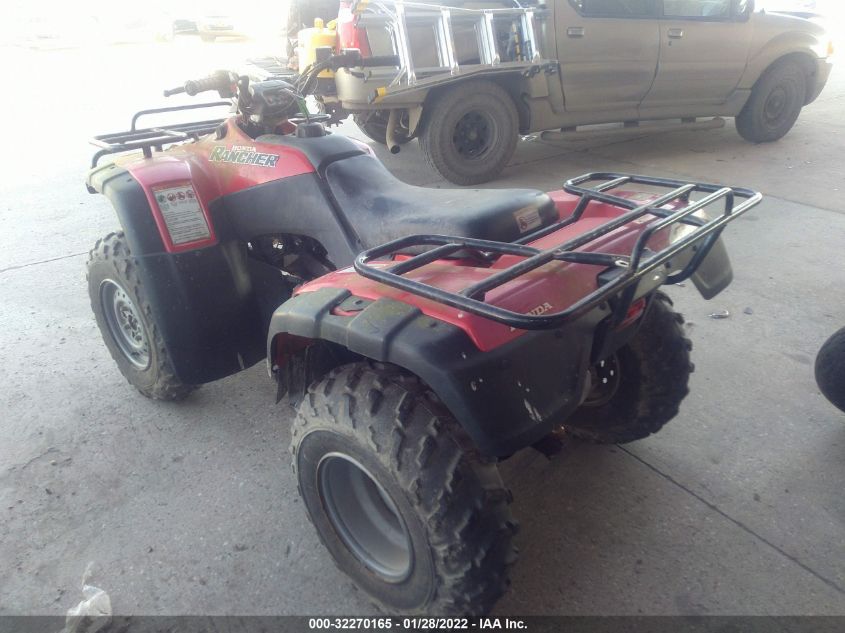 2003 HONDA TRX350 FM 478TE250634214967