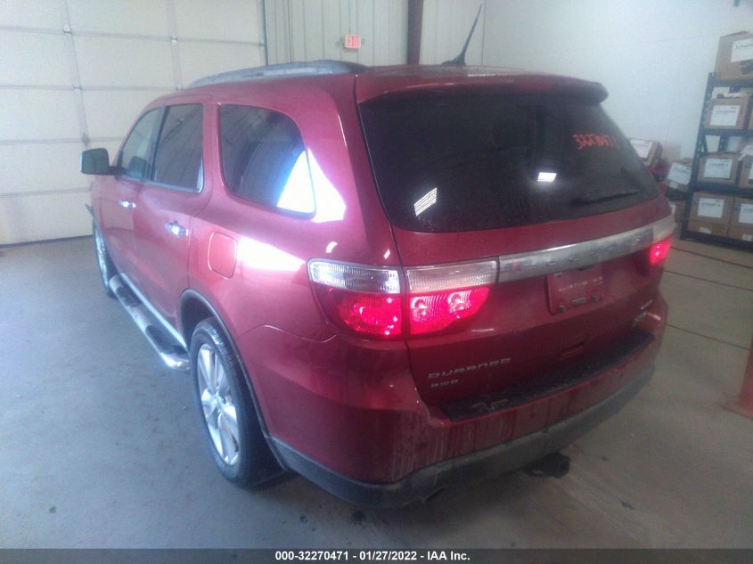 2013 DODGE DURANGO CREW 1C4SDJDT7DC590466