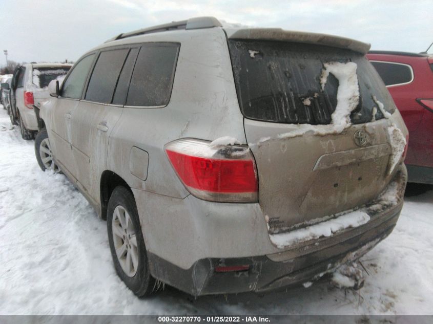 2013 TOYOTA HIGHLANDER 5TDBK3EH1DS275060