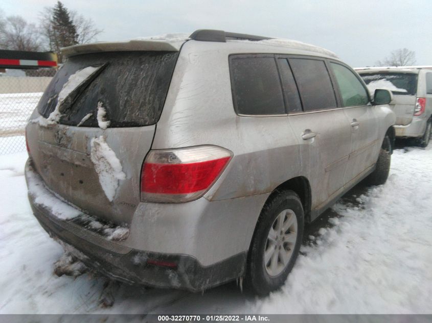 2013 TOYOTA HIGHLANDER 5TDBK3EH1DS275060