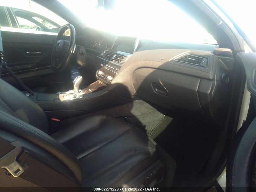2013 BMW 6 SERIES 640I WBALW7C53DDX58602