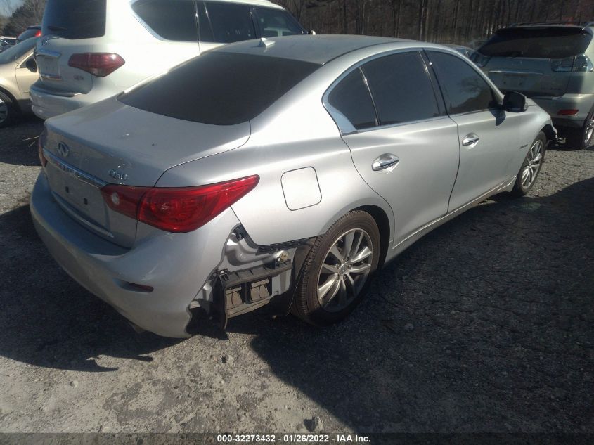2014 INFINITI Q50 HYBRID PREMIUM JN1AV7AR8EM700847