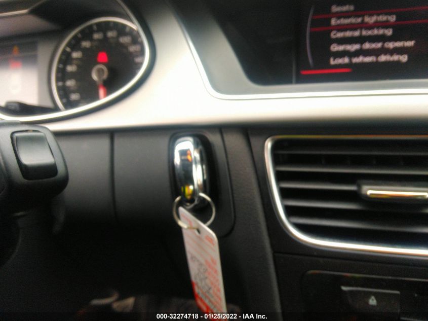 2013 AUDI A4 PREMIUM PLUS WAUHFAFL5DN010151