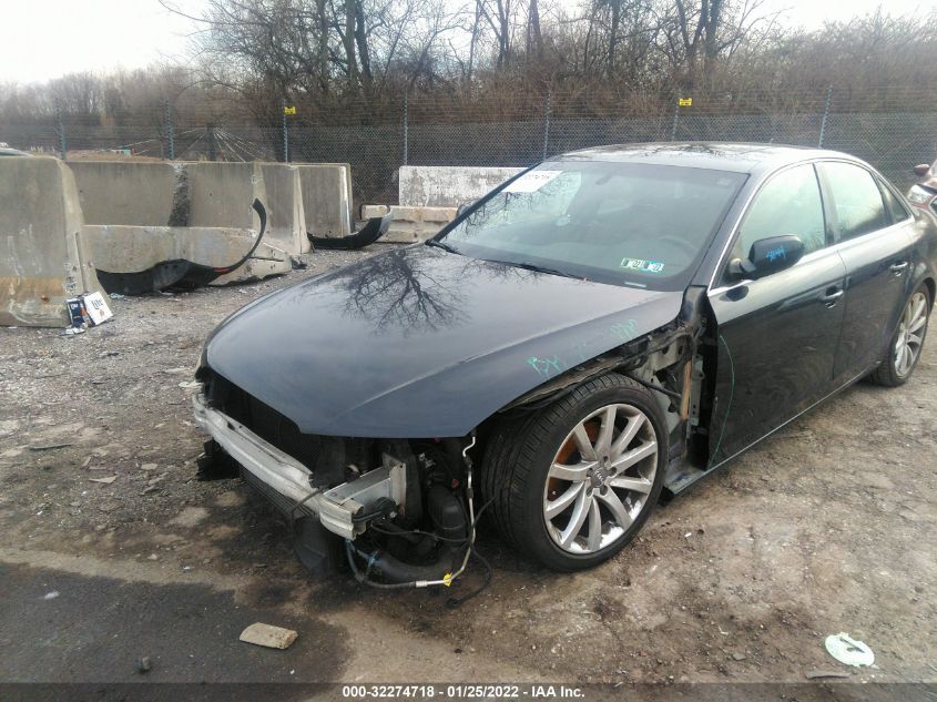 2013 AUDI A4 PREMIUM PLUS WAUHFAFL5DN010151