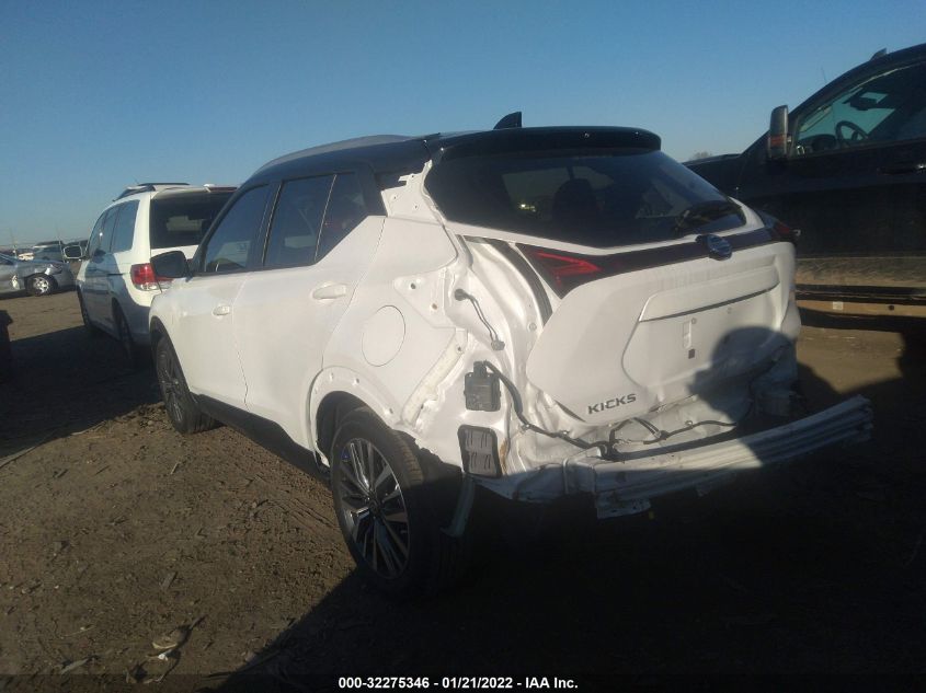 2021 NISSAN KICKS SV 3N1CP5CV8ML551396