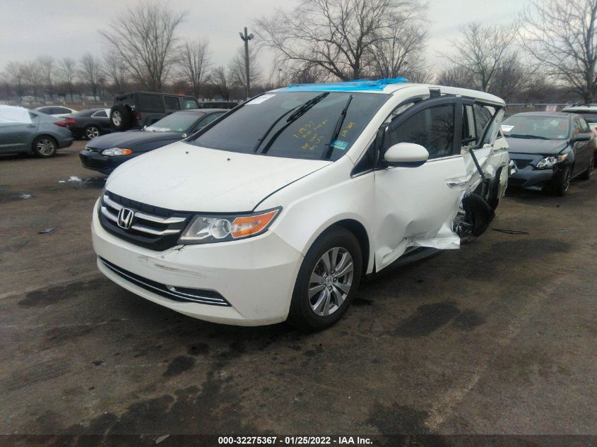 2014 HONDA ODYSSEY EX-L 5FNRL5H65EB048218