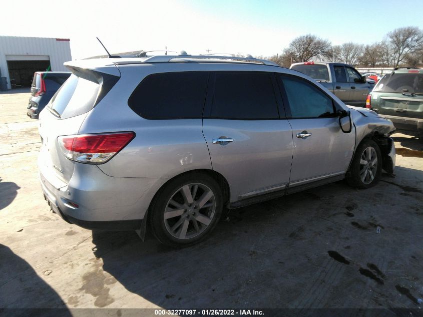 2014 NISSAN PATHFINDER PLATINUM 5N1AR2MN5EC701212