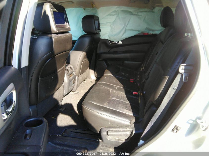 2014 NISSAN PATHFINDER PLATINUM 5N1AR2MN5EC701212