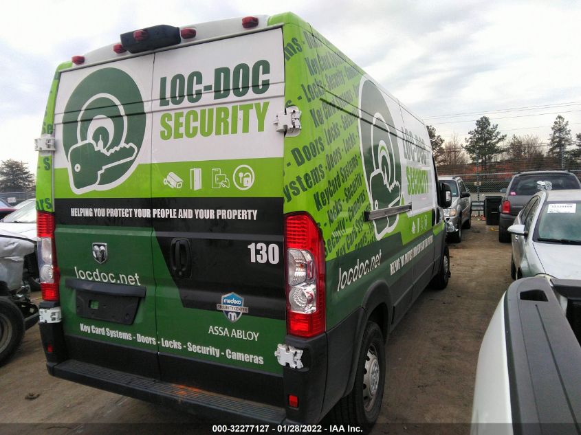 2021 RAM PROMASTER CARGO VAN 3C6LRVDG6ME534177