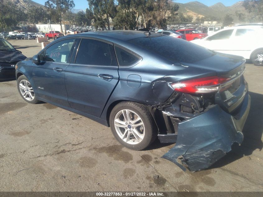 2018 FORD FUSION HYBRID SE 3FA6P0LU2JR191870