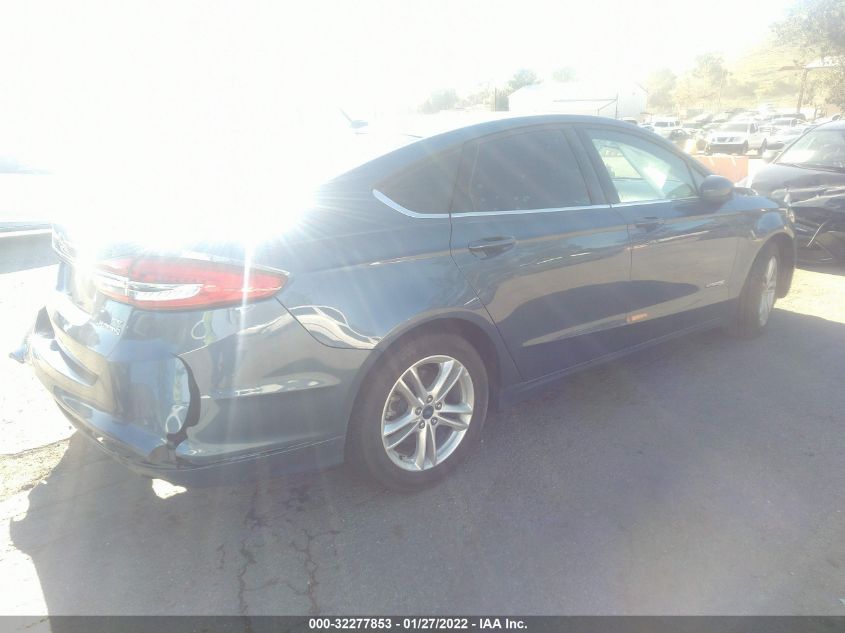 2018 FORD FUSION HYBRID SE 3FA6P0LU2JR191870