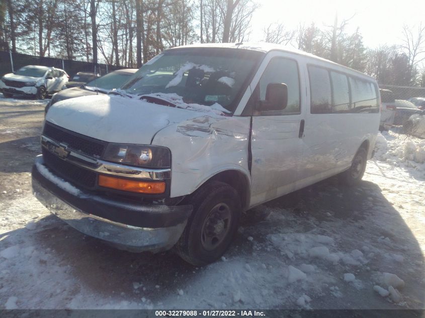 2014 CHEVROLET EXPRESS PASSENGER LT 1GAZG1FG5E1136132
