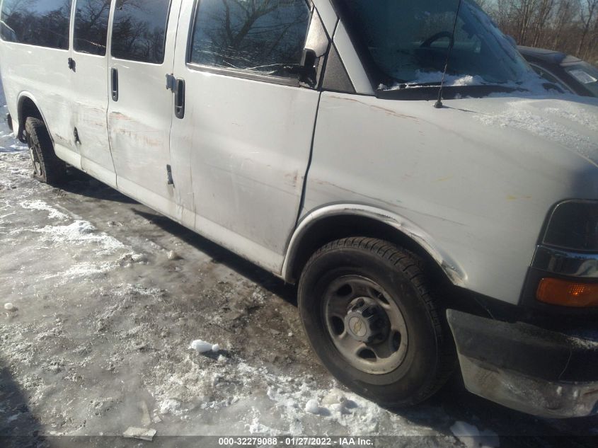 2014 CHEVROLET EXPRESS PASSENGER LT 1GAZG1FG5E1136132