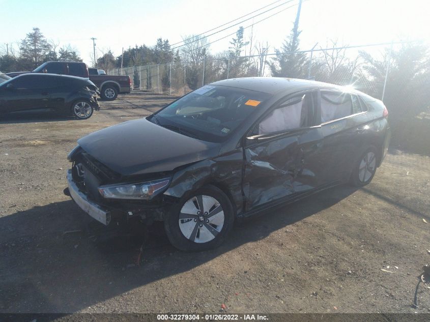 2020 HYUNDAI IONIQ HYBRID BLUE KMHC65LC6LU228267