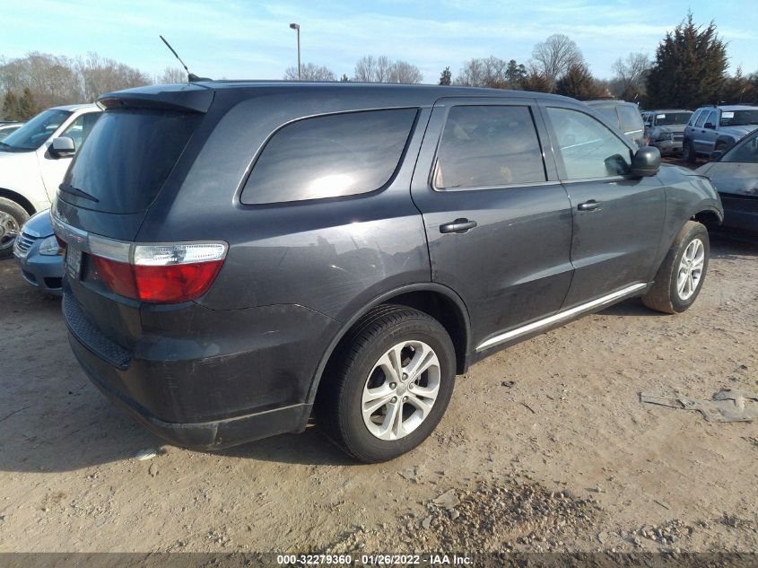 2013 DODGE DURANGO SXT 1C4RDHAG4DC679460