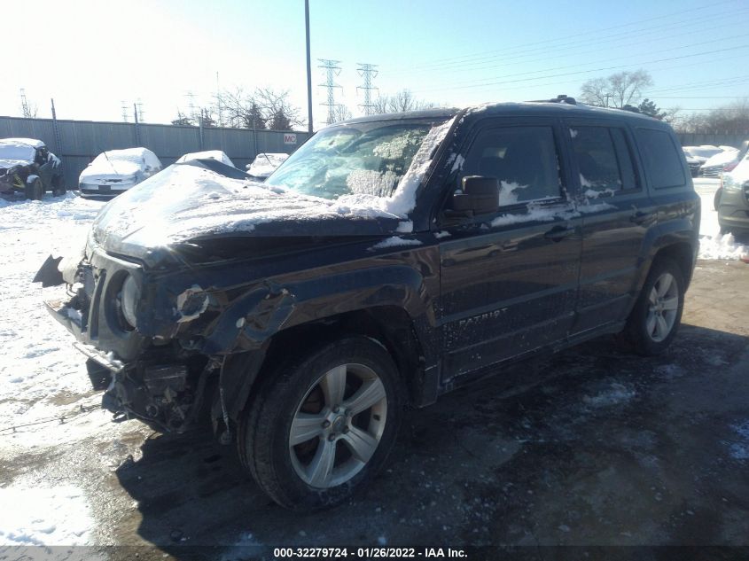 2014 JEEP PATRIOT LATITUDE 1C4NJPFA3ED646550
