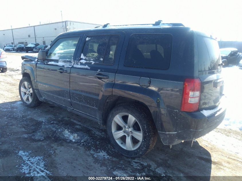 2014 JEEP PATRIOT LATITUDE 1C4NJPFA3ED646550