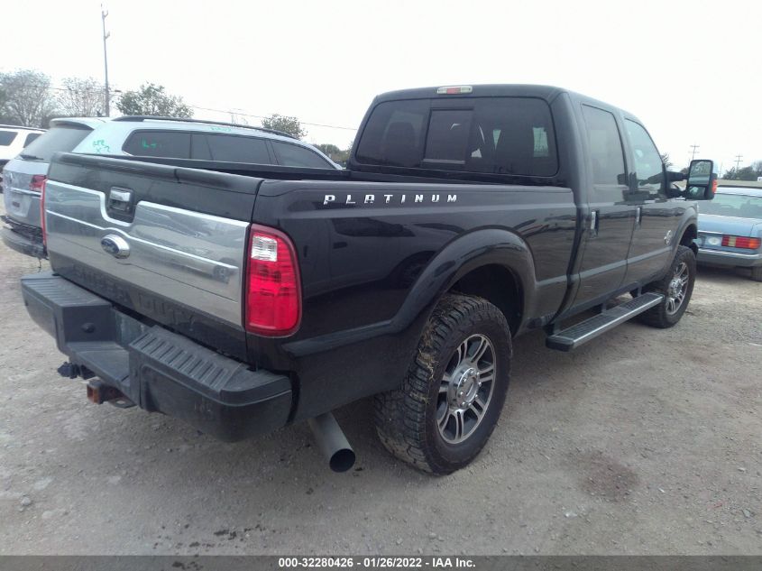 2016 FORD SUPER DUTY F-250 SRW LARIAT/PLATINUM 1FT7W2BTXGEC22879