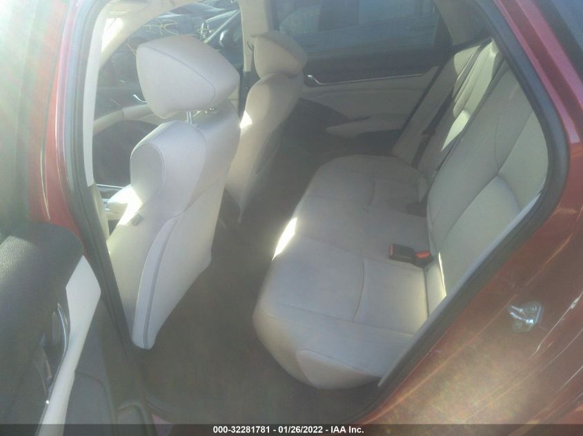 2019 HONDA ACCORD SEDAN LX 1.5T 1HGCV1F16KA079189