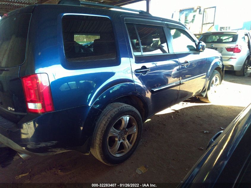 2014 HONDA PILOT EX-L 5FNYF4H76EB034012