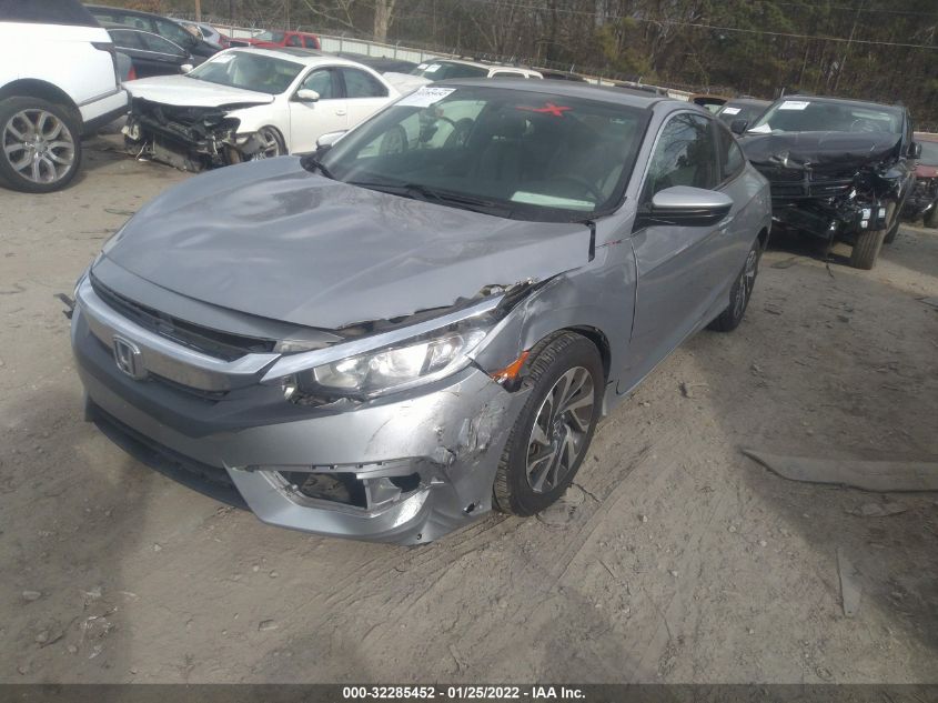 2016 HONDA CIVIC COUPE LX 2HGFC4B54GH301671