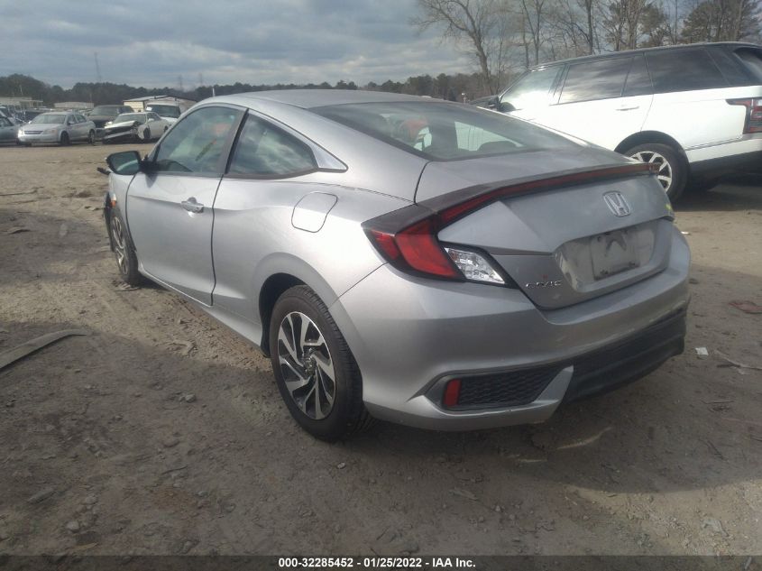 2016 HONDA CIVIC COUPE LX 2HGFC4B54GH301671