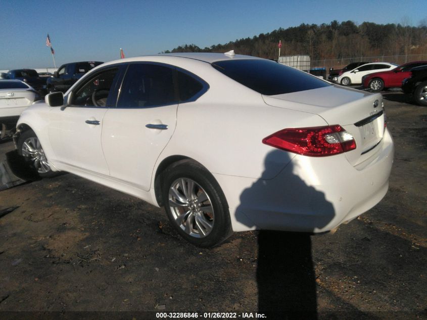 2013 INFINITI M37 JN1BY1AR2DM600587