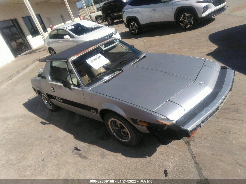 128AS10115250 FIAT X 1/9 Photo 1