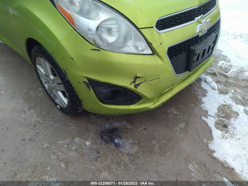 2014 CHEVROLET SPARK LS KL8CB6S92EC405491