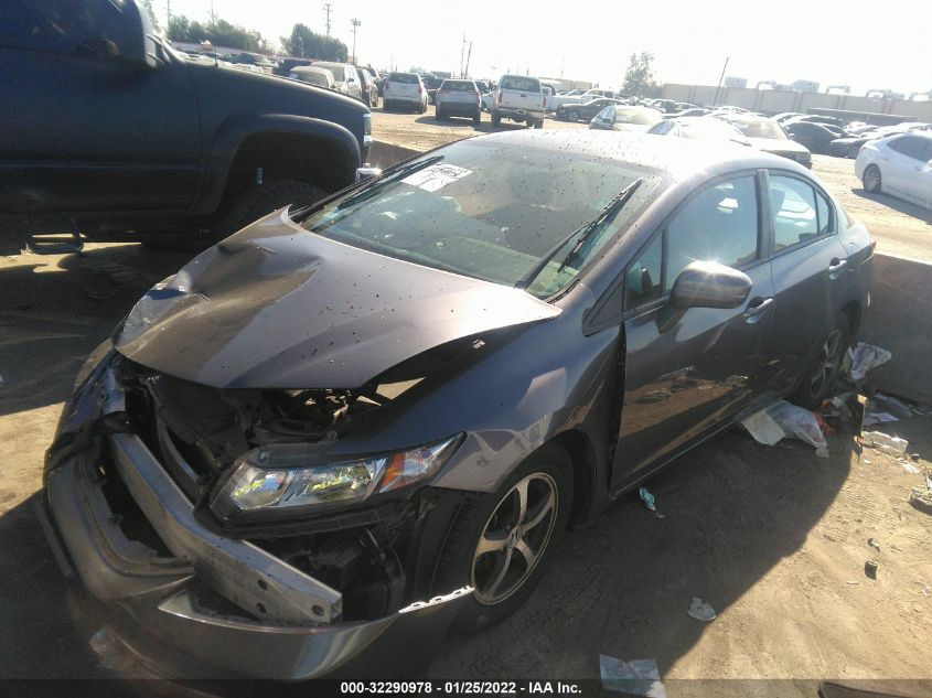 2015 HONDA CIVIC SEDAN SE 19XFB2F71FE700128
