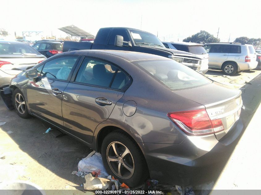 2015 HONDA CIVIC SEDAN SE 19XFB2F71FE700128