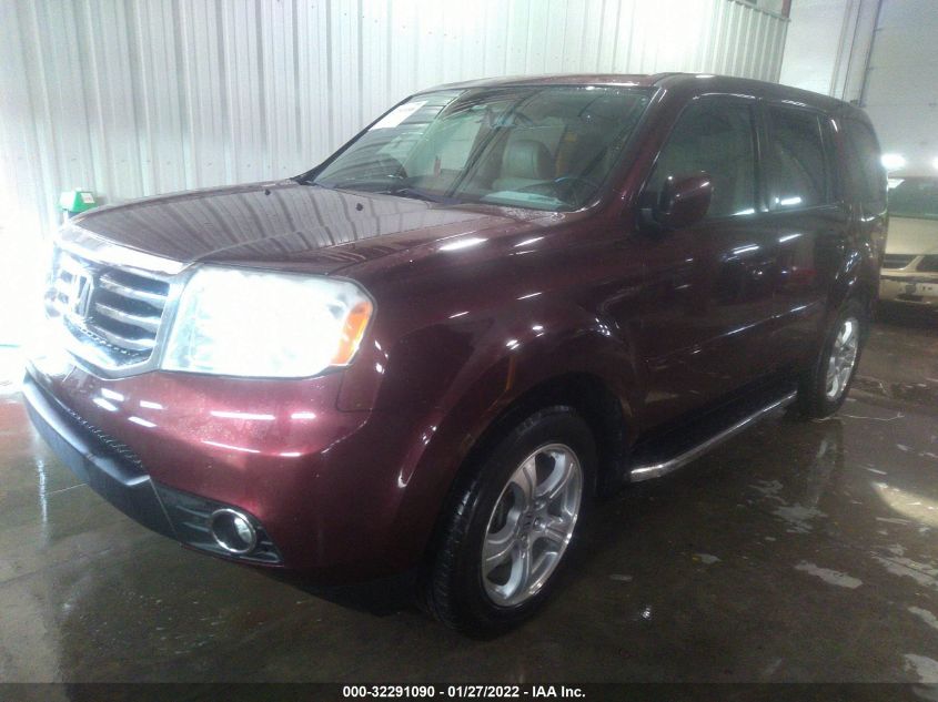 2013 HONDA PILOT EX-L 5FNYF4H59DB083539