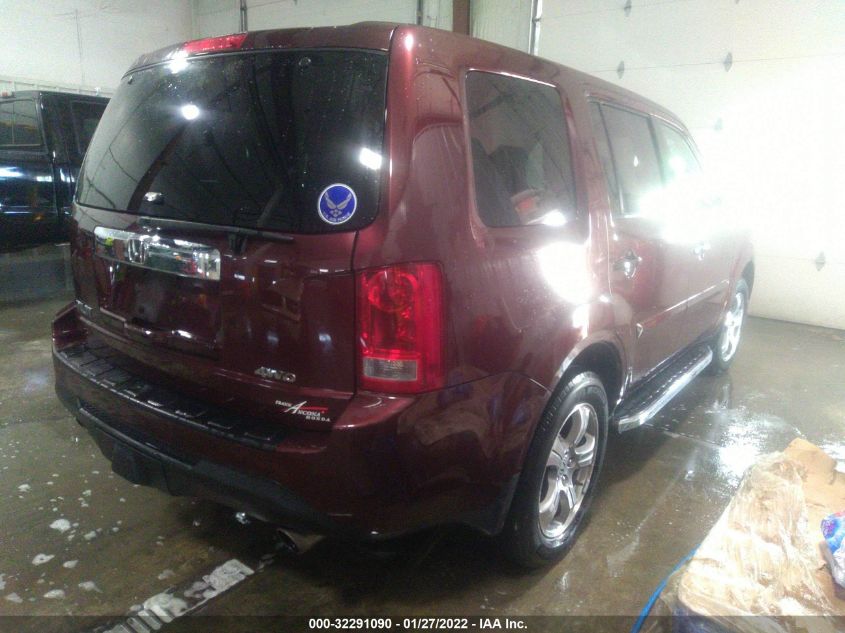 2013 HONDA PILOT EX-L 5FNYF4H59DB083539