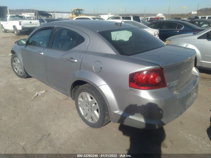 2014 DODGE AVENGER SE 1C3CDZAB7EN154192