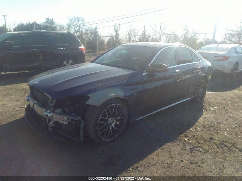 55SWF8HB7HU202259 2017 MERCEDES-BENZ C-CLASS - Image 2