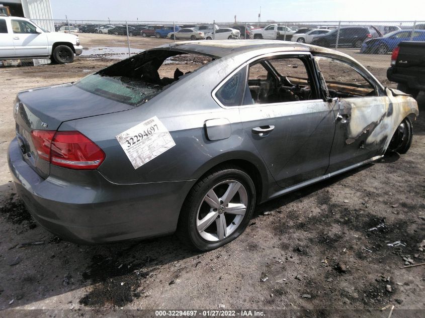 2014 VOLKSWAGEN PASSAT WOLFSBURG ED 1VWAS7A39EC035851